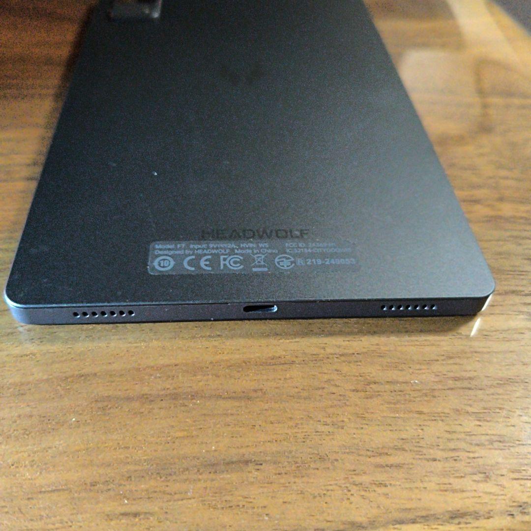美品　HEADWOLF F Pad7+カバー+フィルム+充電器 箱無し