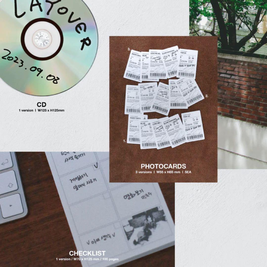V solo Album ◆ 'Layover'全3形態 JFC・ユニバ特典付
