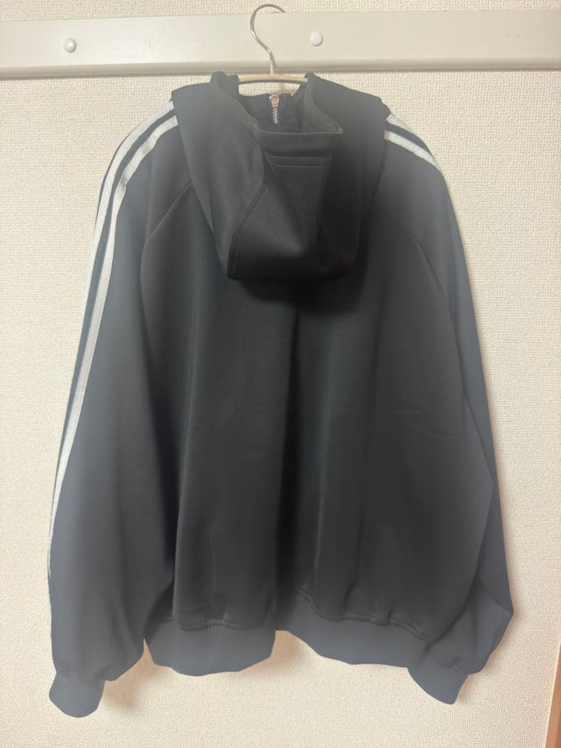 アドラー line sleeve track zip parker jacket