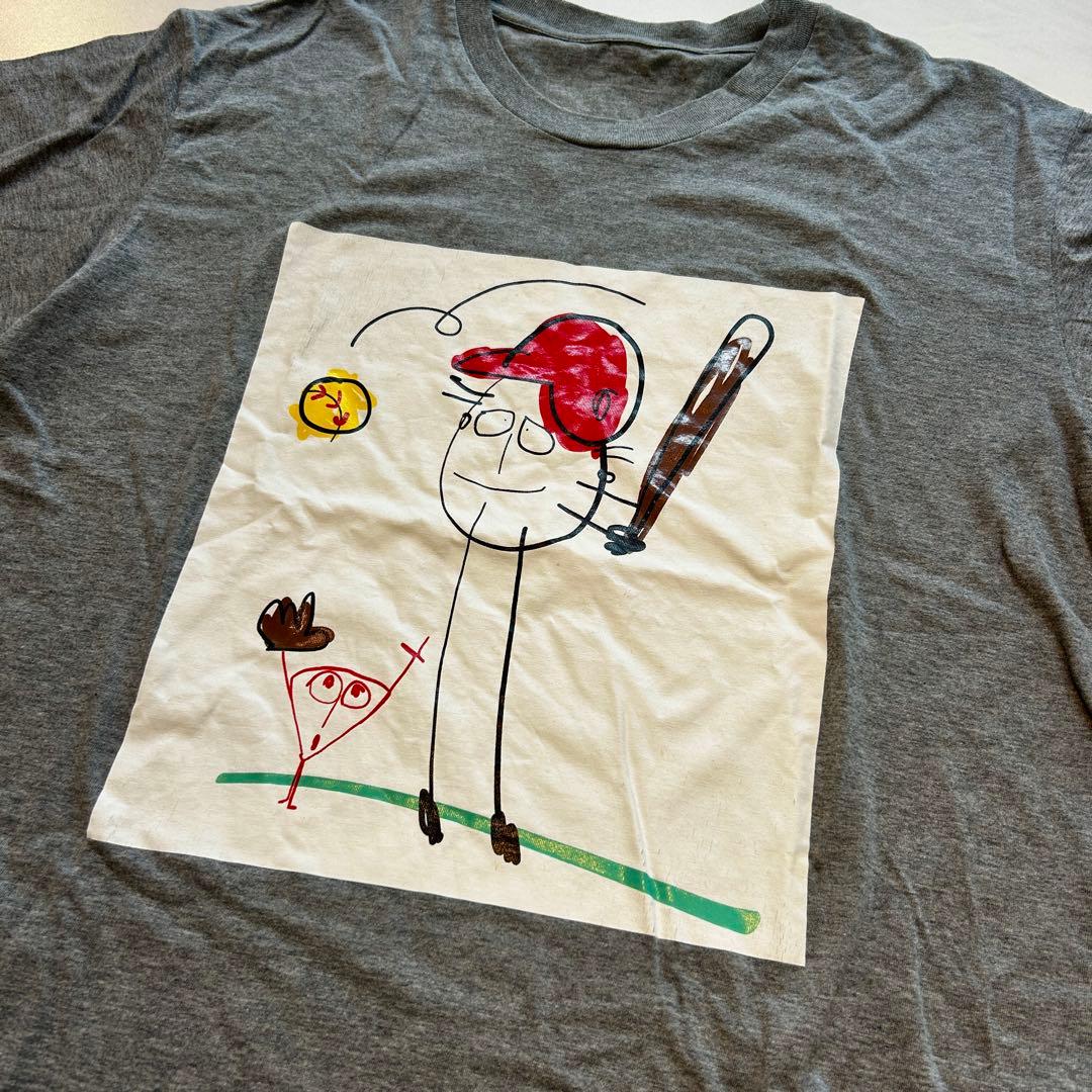 PLAN C ベースボール　Tシャツ グレー　L