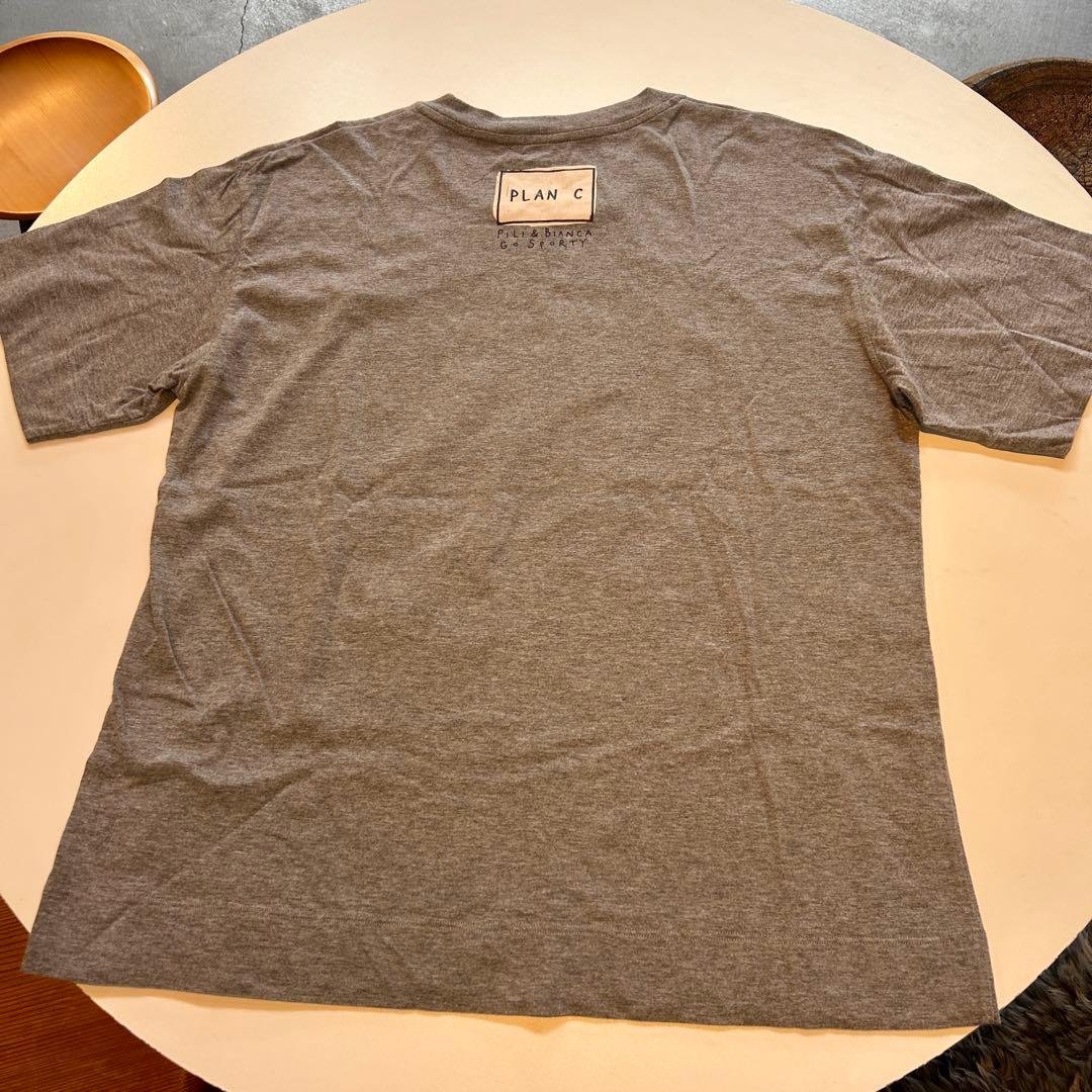 PLAN C ベースボール　Tシャツ グレー　L