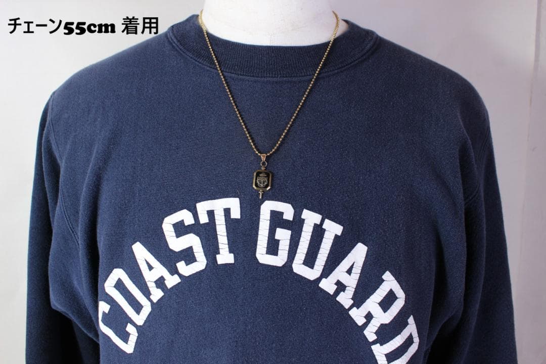 50’～70’　カレッジペンダント　チャーム　USN　米軍　NAVY　　古着