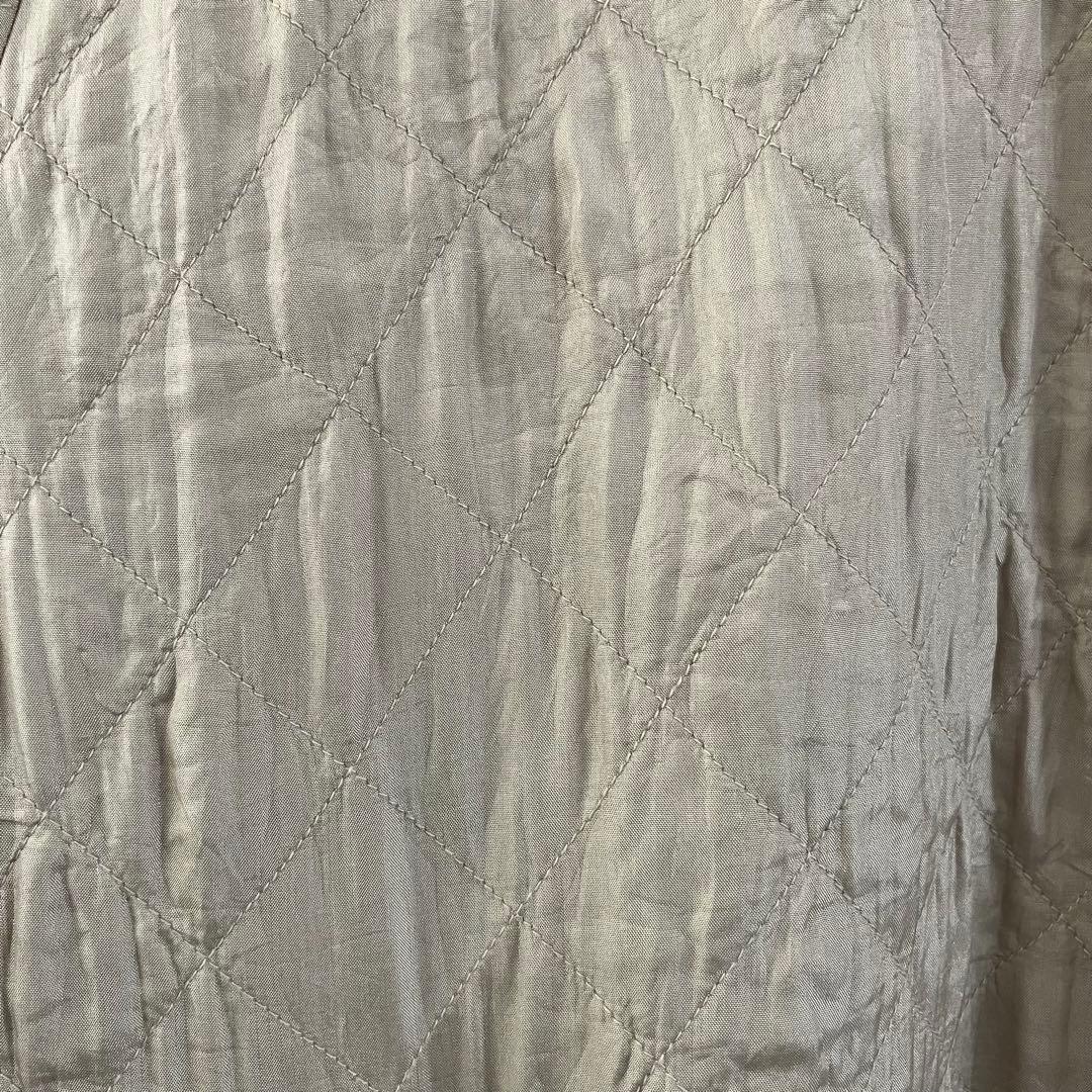 美品✨ソイルsoilジャーナルスタンダード✨ノーカラーキルティングシルクコート