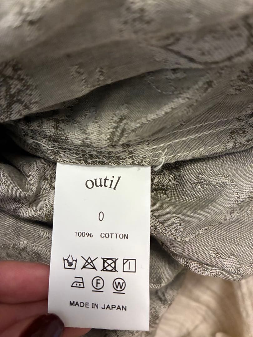 【週末限定】SALE Outil JUPE ISSOIRE 巻きスカート