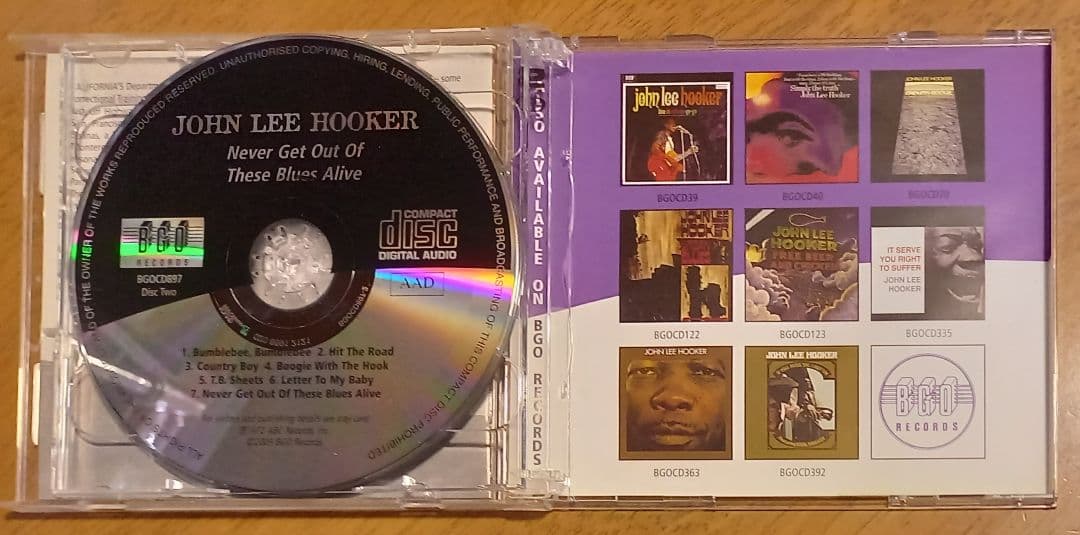 中古CD ジョン・リー・フッカー 2枚セット