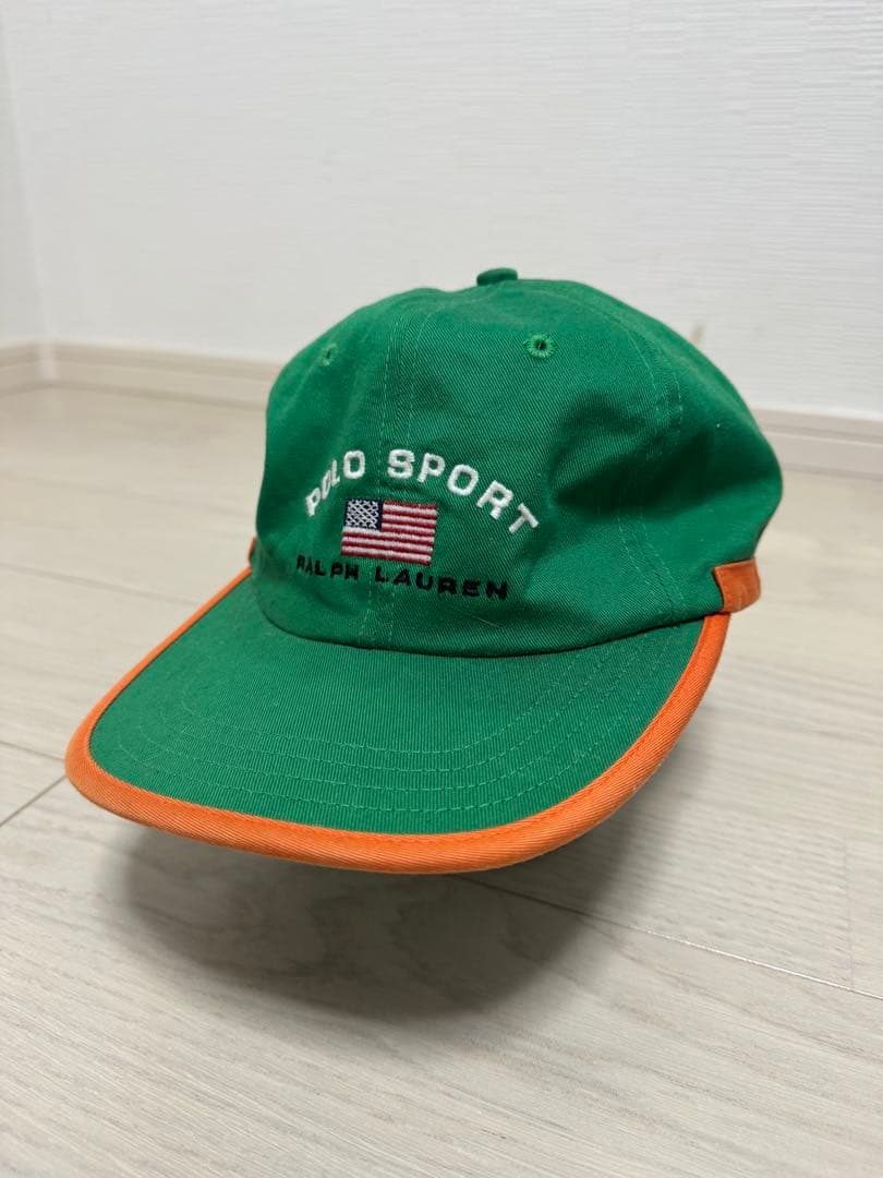 Polo Sport キャップ 【90's Vintage】 グリーン