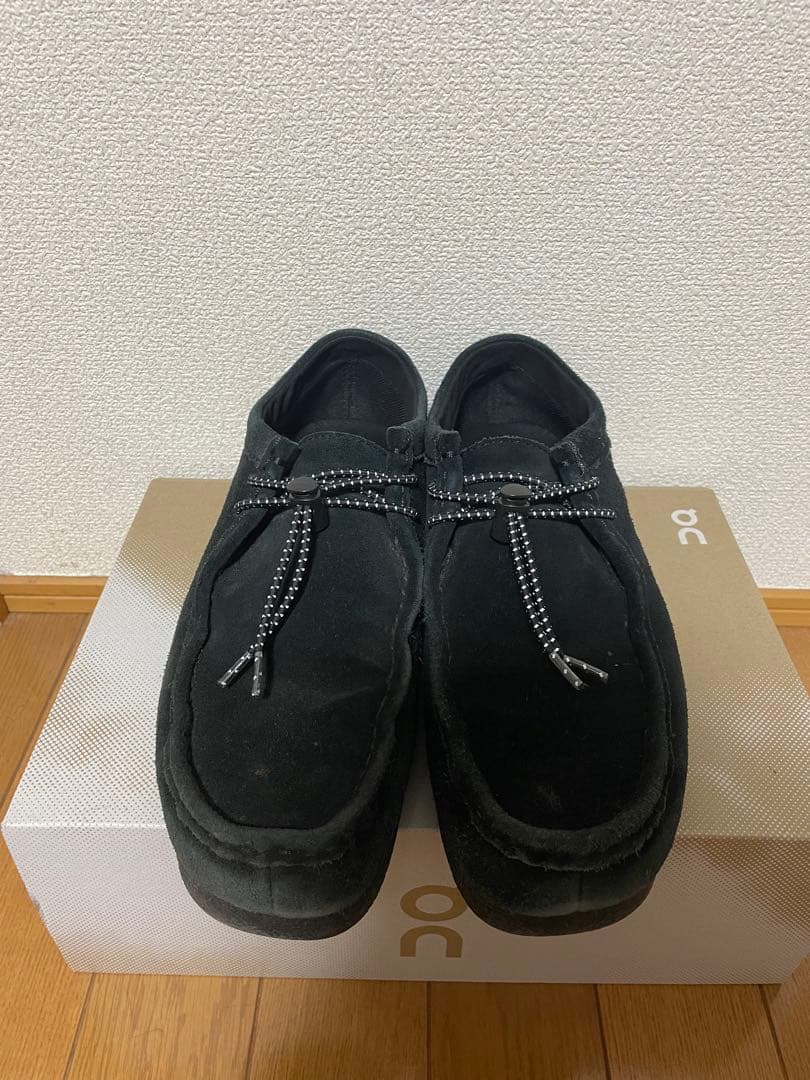 Clarks Wallabee EVO WP ブラックスエード