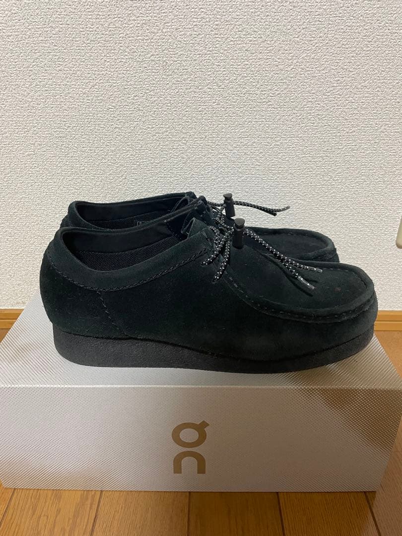 Clarks Wallabee EVO WP ブラックスエード