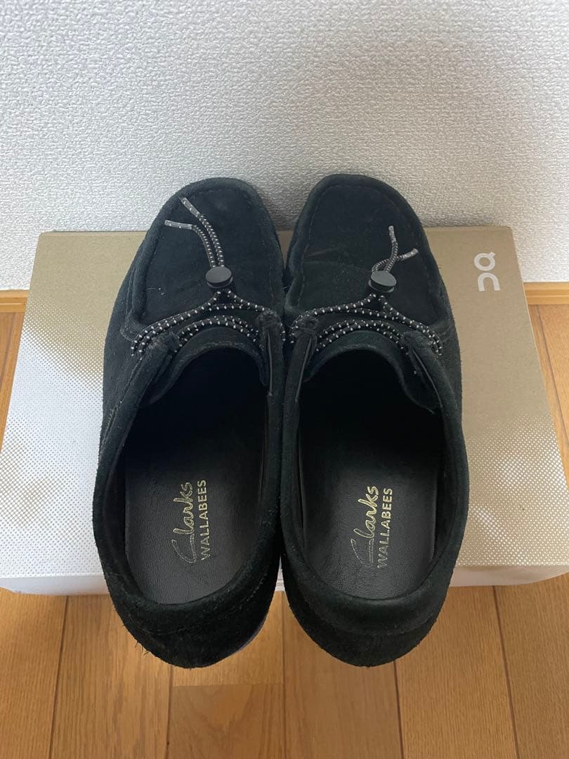 Clarks Wallabee EVO WP ブラックスエード