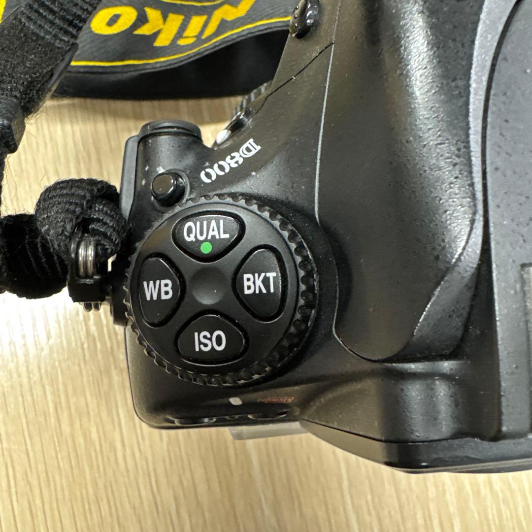 【シャッター数49389回】Nikon D800 ボディ ②