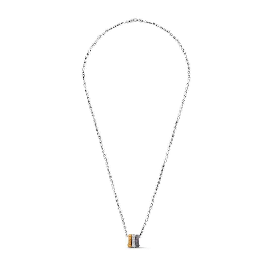 【新品】LOUIS VUITTON ネックレス ペンダント モノグラム ボールド