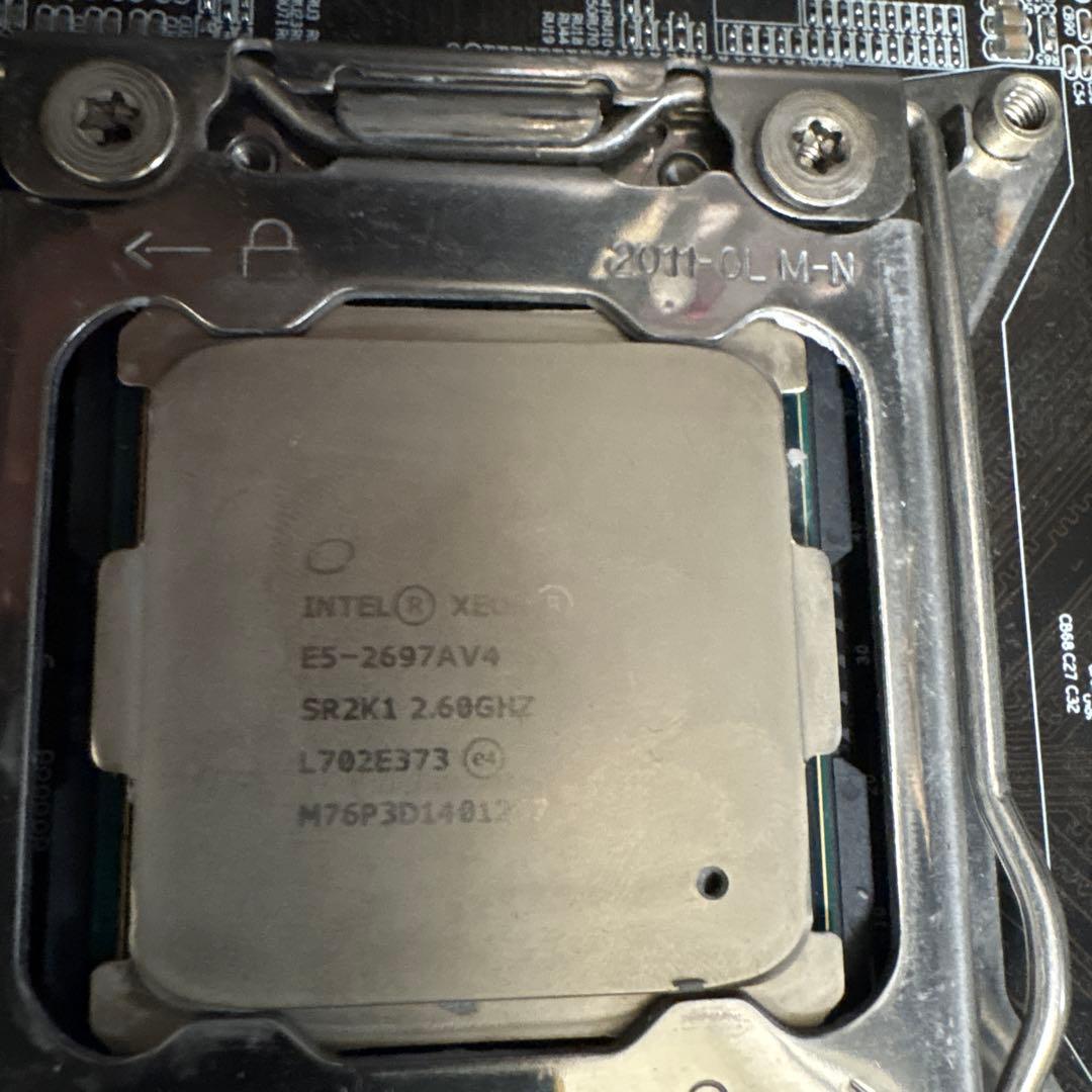 X99 マザーボード + Xeon E5-2697 v4