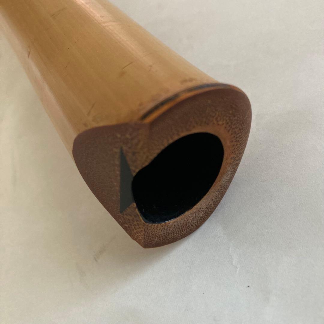 尺八　翠光　約54cm 一尺八寸　八寸管　５孔　竹製