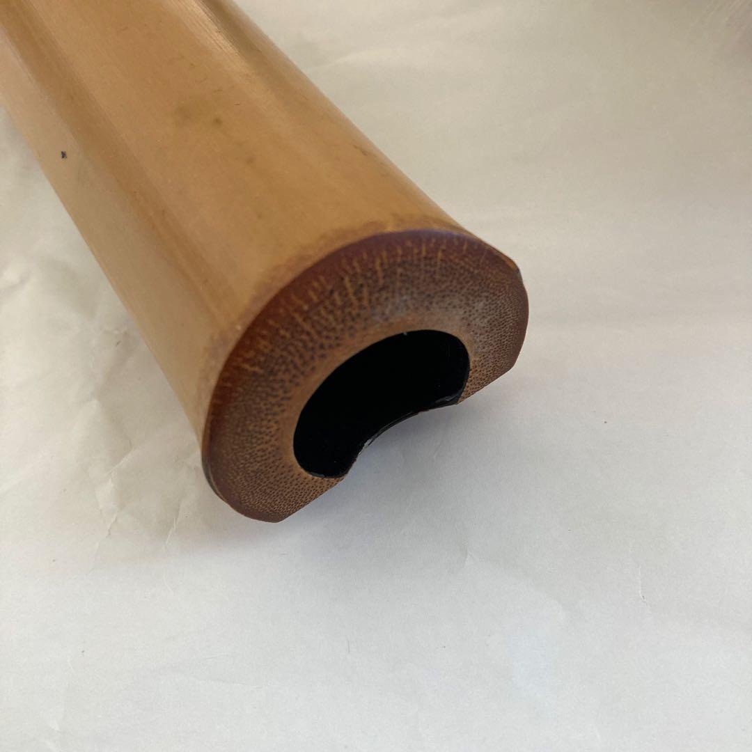 尺八　翠光　約54cm 一尺八寸　八寸管　５孔　竹製