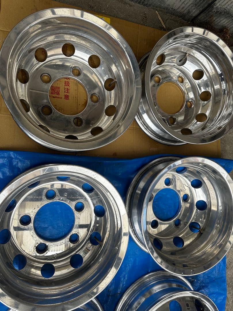 キャンター2トントラック用16インチ アルミホイール 6個セット
