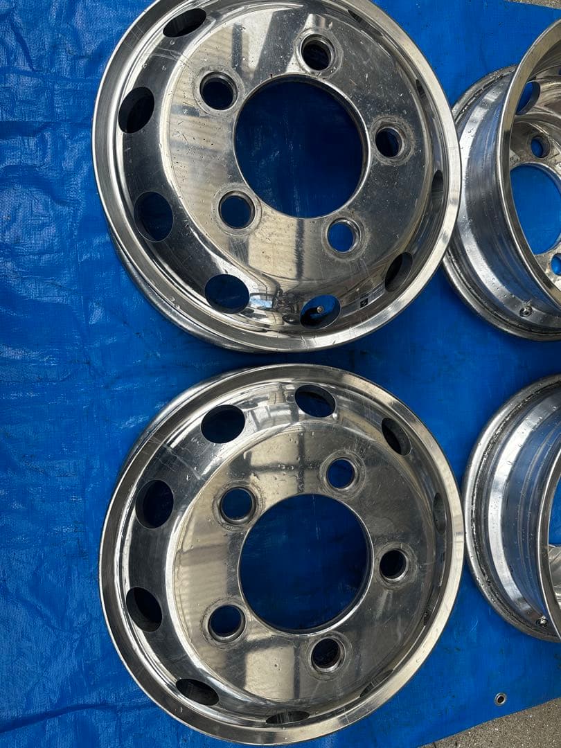 キャンター2トントラック用16インチ アルミホイール 6個セット