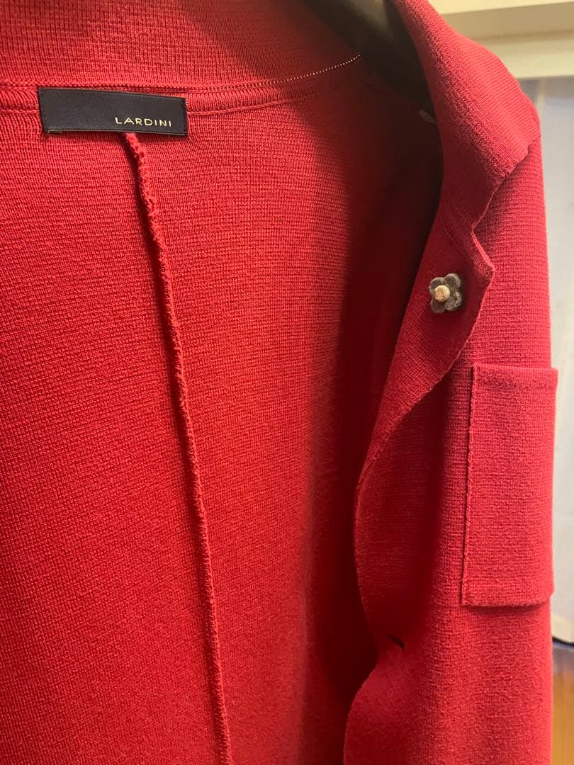 LARDINI ニット テーラードジャケット