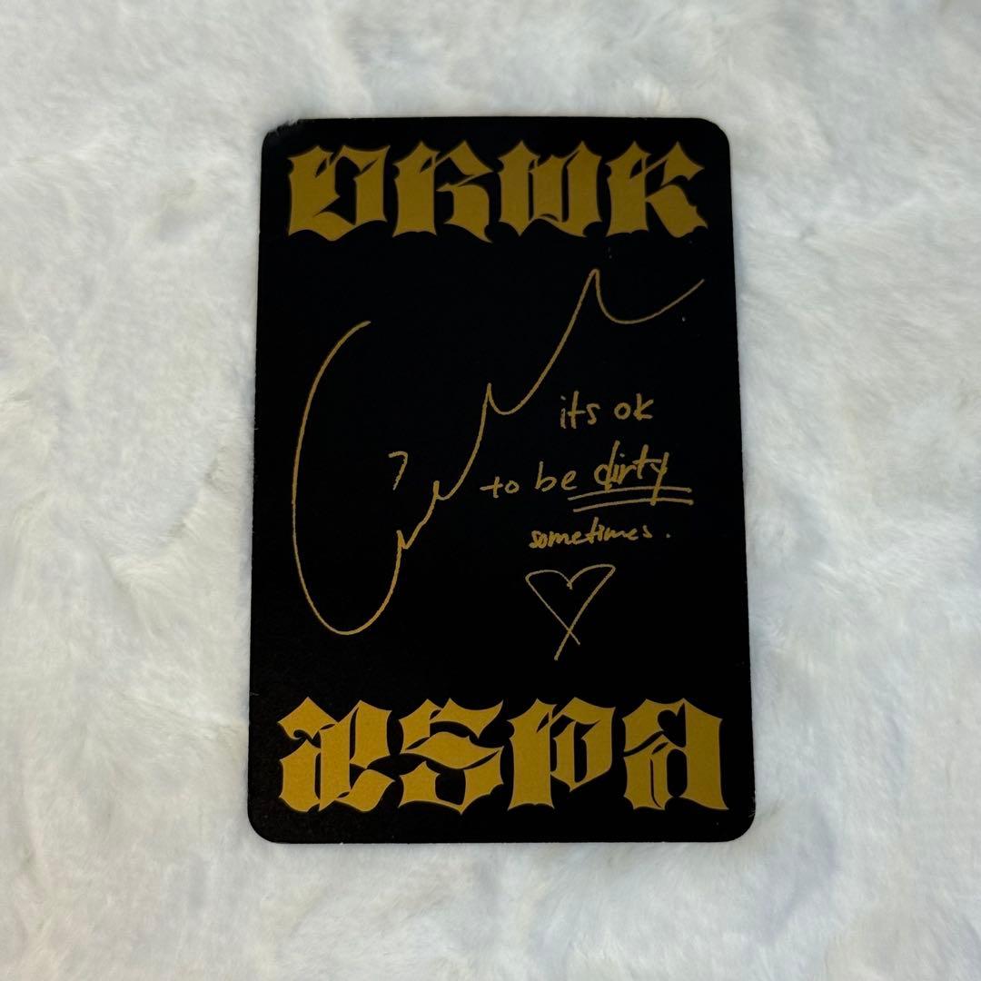K-POP・アジア aespa Dirty Work case ver. giselle