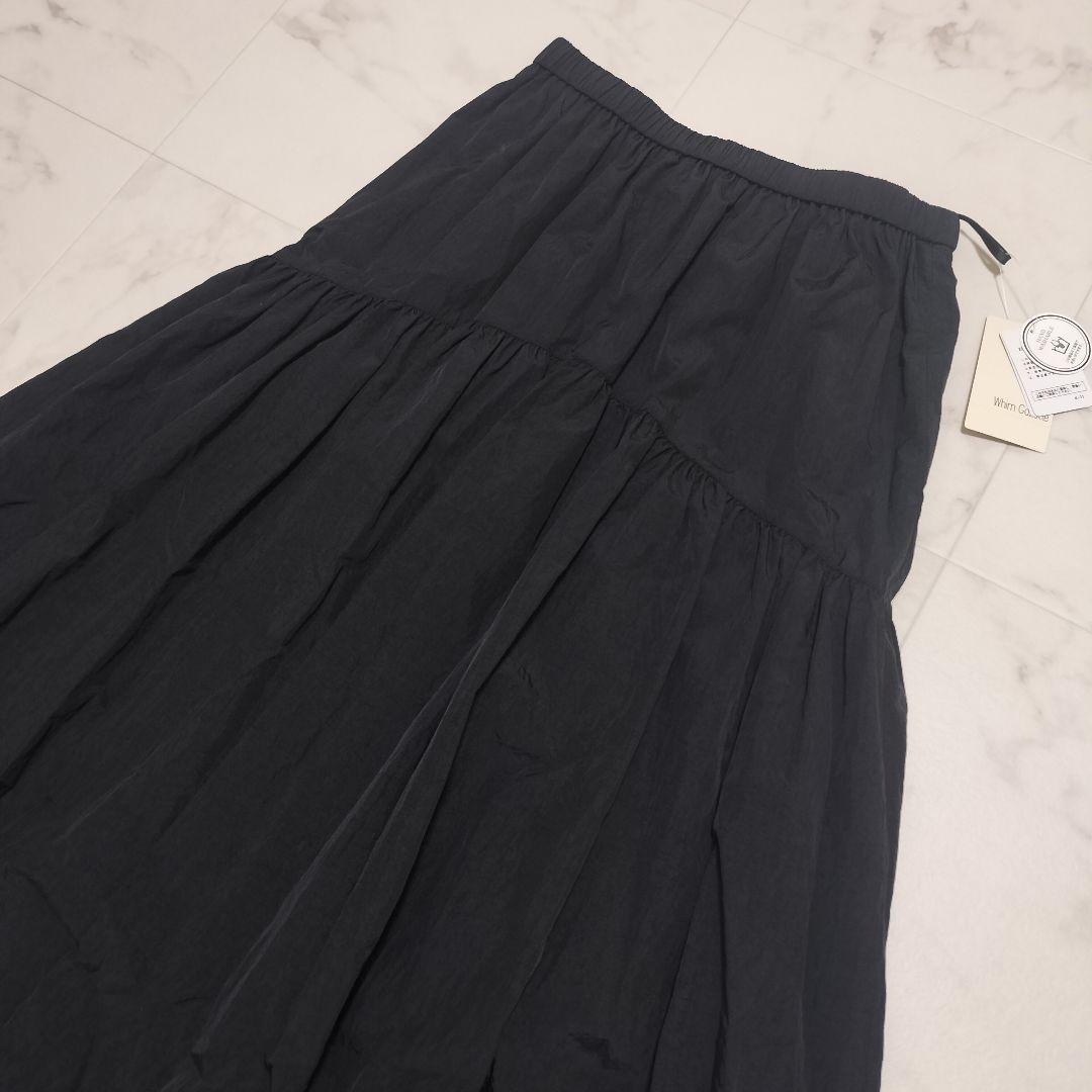 jelly様　新品　完売品　ウィムガゼット　ヴィンテージタフタスカート　黒
