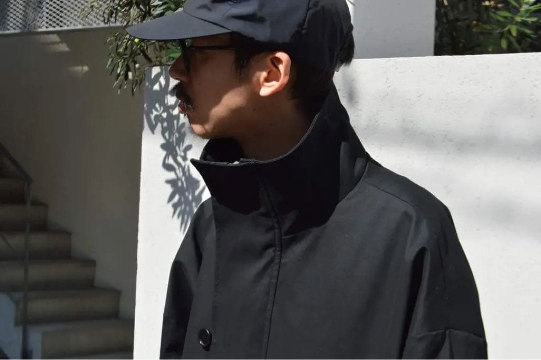 【mfpen（エムエフペン）】JOHNSTON COAT BLACK サイズM