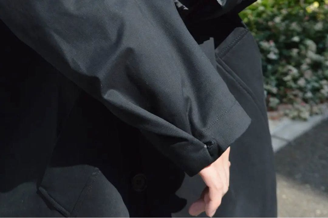 【mfpen（エムエフペン）】JOHNSTON COAT BLACK サイズM