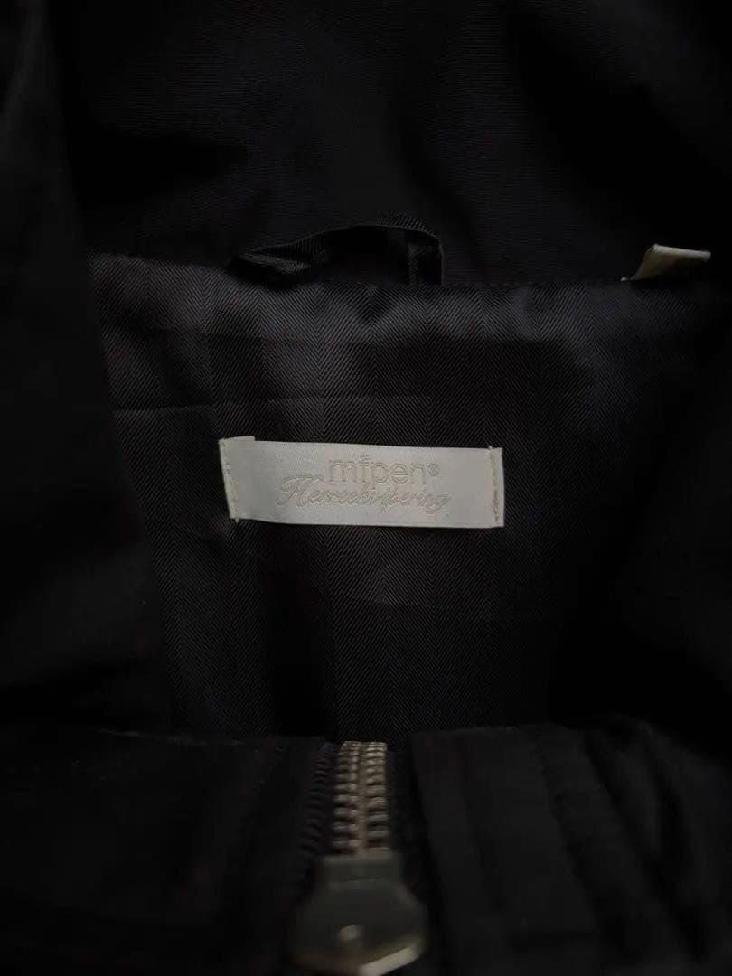【mfpen（エムエフペン）】JOHNSTON COAT BLACK サイズM