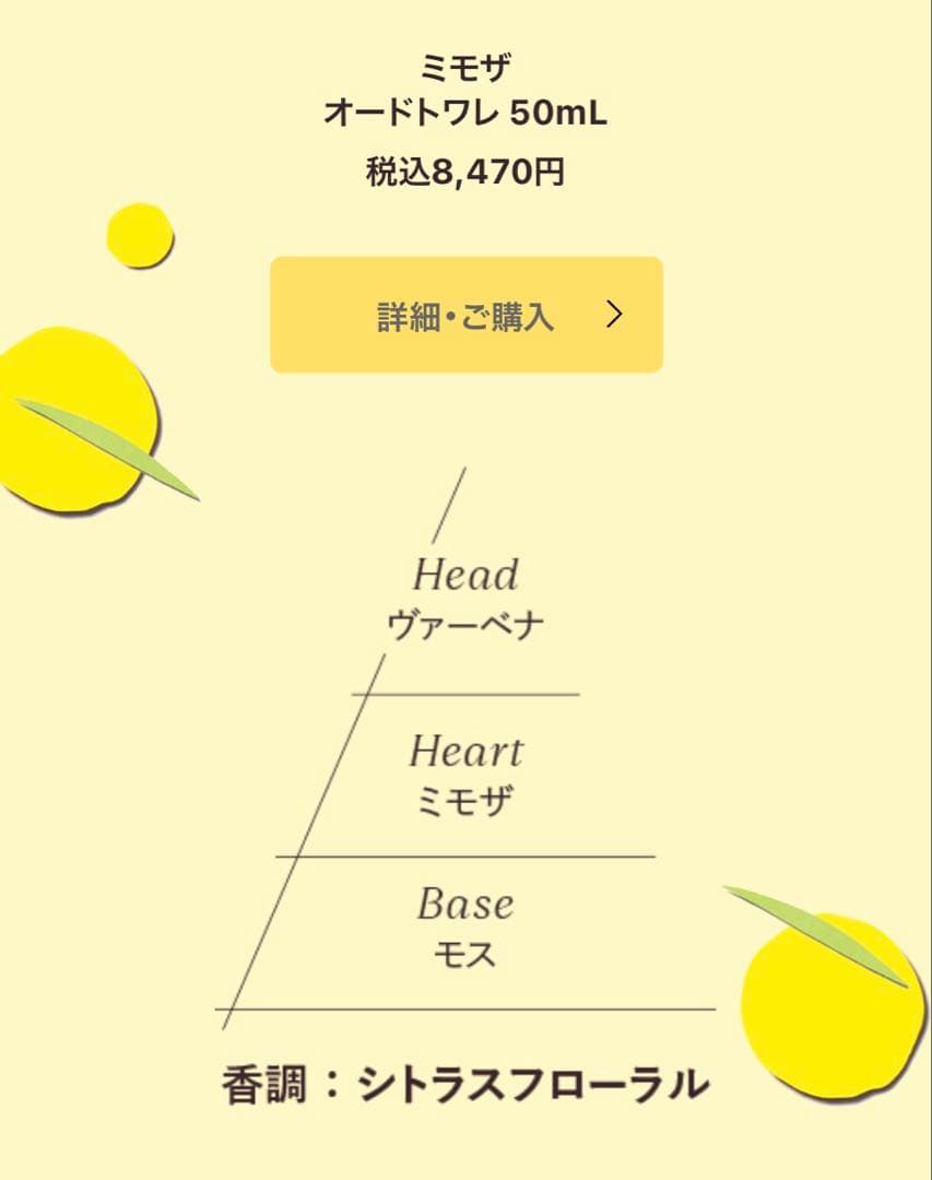 ロクシタン　ミモザオードトワレ