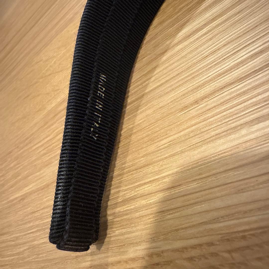 Ferragamo クリスタルビーズ ヘアバンドカチューシャ