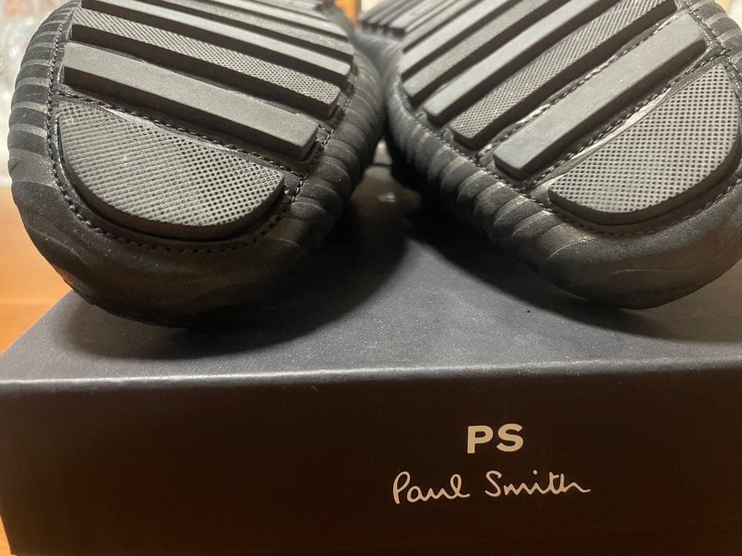 ポールスミスpaulsmith革靴スウェード29.5センチUK11レアサイズ黒色