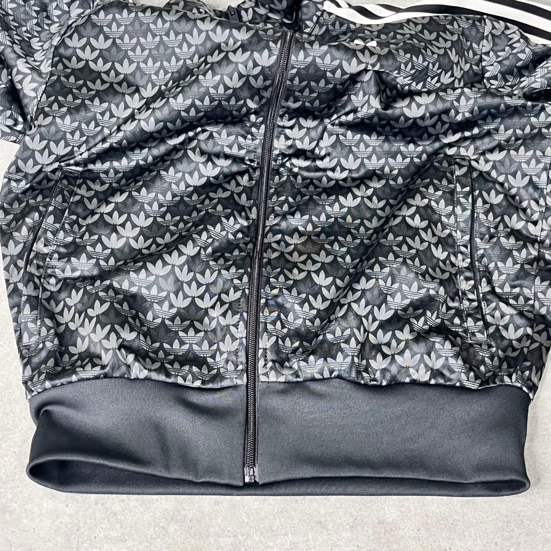 adidas アディダス ファイヤーバード トラックジャケット モノグラム 総柄
