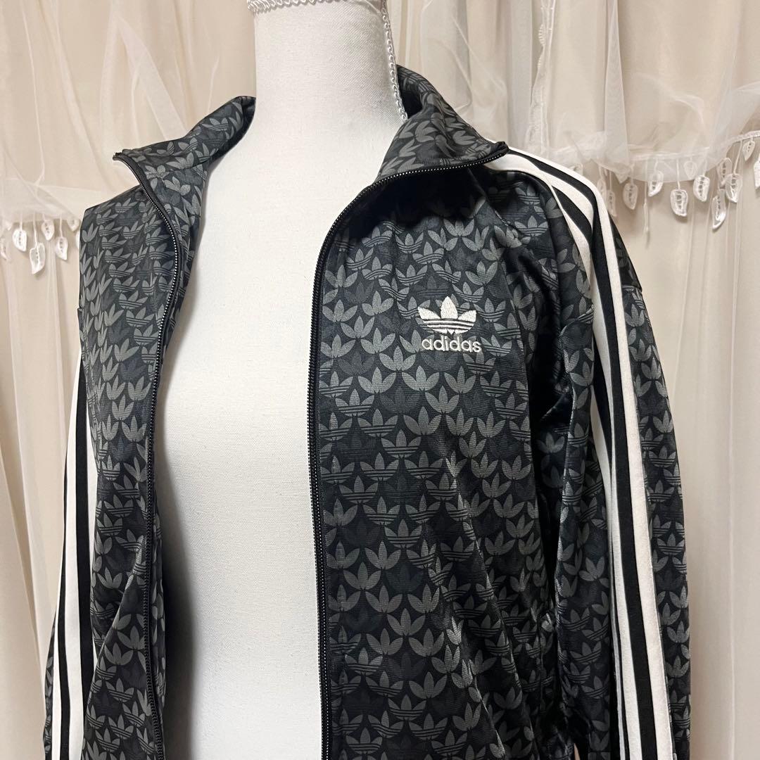 adidas アディダス ファイヤーバード トラックジャケット モノグラム 総柄