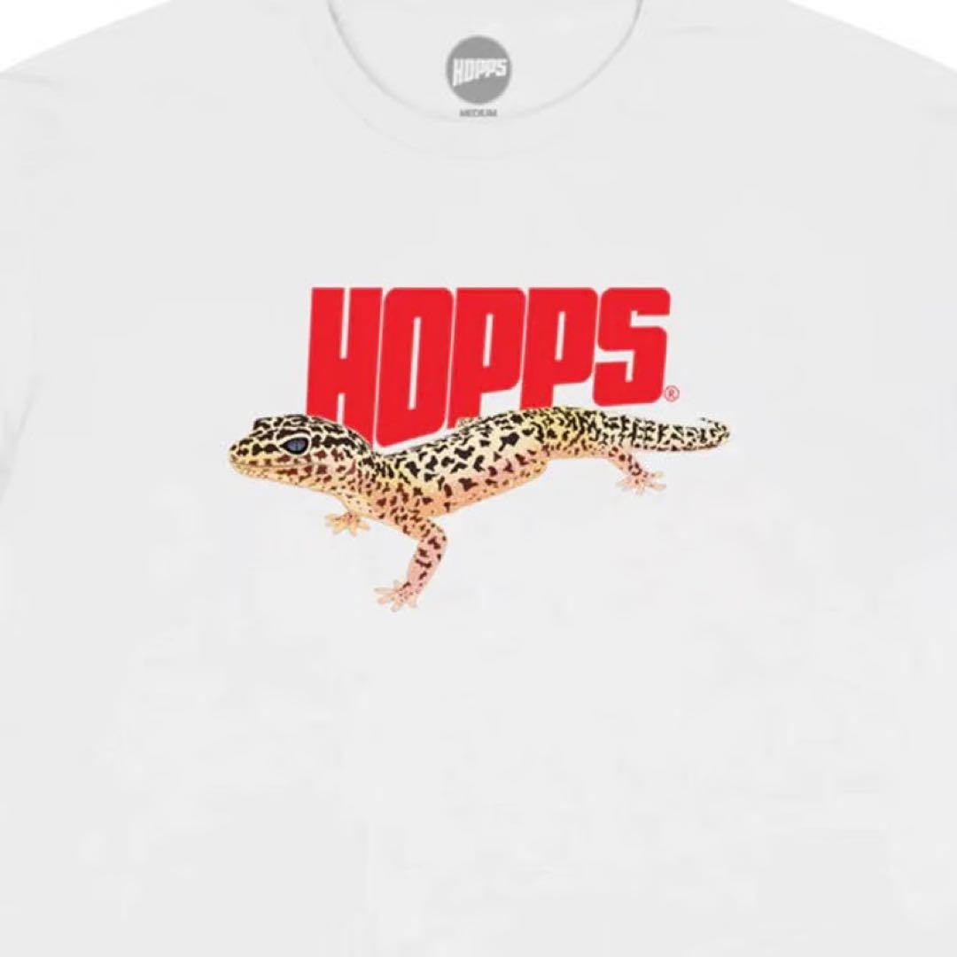 て*ぺ様 HOPPS GECKO TEE - WHITE tシャツ