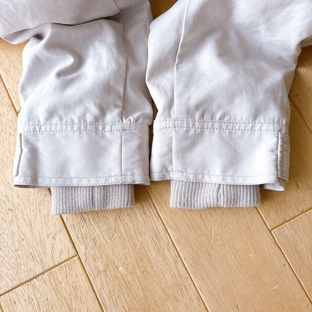 LASUD MILITARY ファーフーデット モッズロングコートラビットファー
