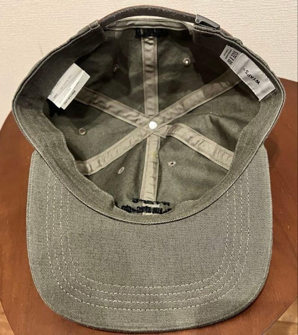 WTAPS 201HCDT-HT07 ベースボールキャップ グレー