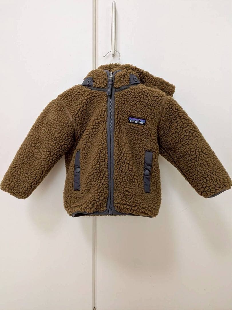 Patagonia リバーシブルボアジャケット 12-18M