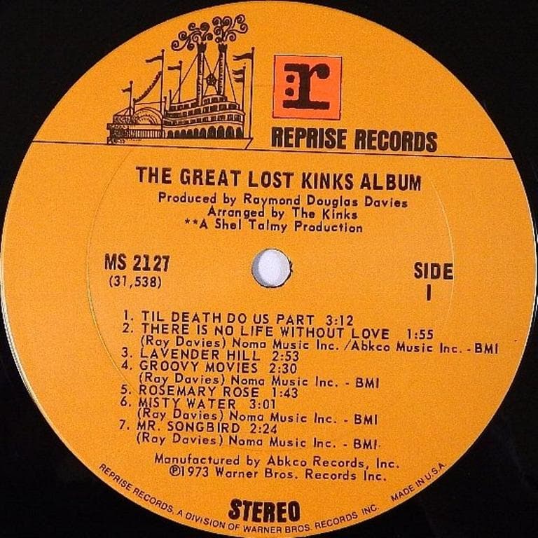 レア音源キンクスGreat Lost Kinks Album 極美USオリジナル
