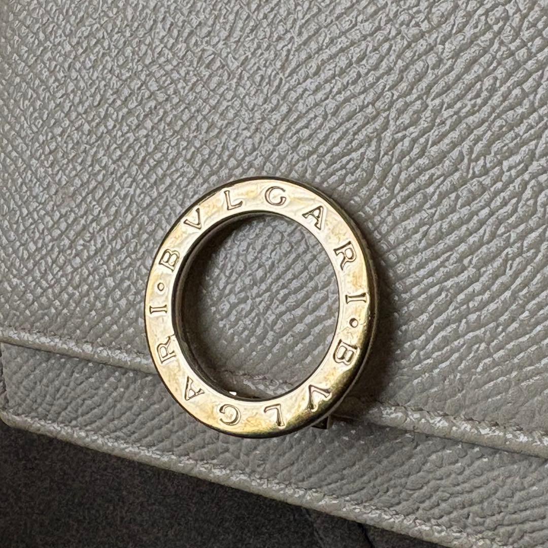 BVLGARI ブルガリ ビーゼロワン ロゴマニア 三つ折り ウォレット