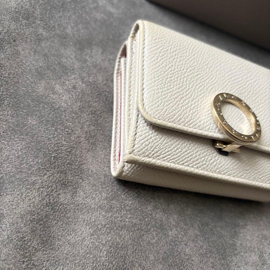 BVLGARI ブルガリ ビーゼロワン ロゴマニア 三つ折り ウォレット