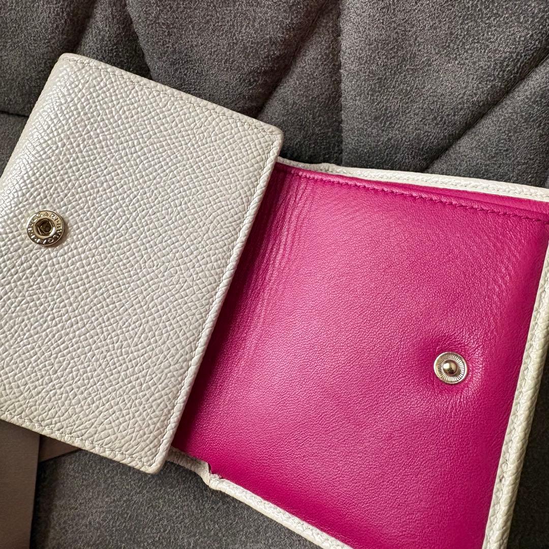 BVLGARI ブルガリ ビーゼロワン ロゴマニア 三つ折り ウォレット