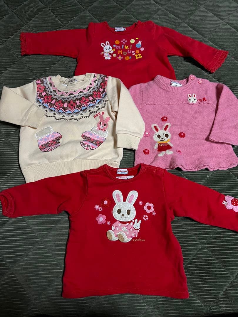 【美品】全部MIKIHOUSE・ミキハウス⭐️女の子まとめ売り80・90