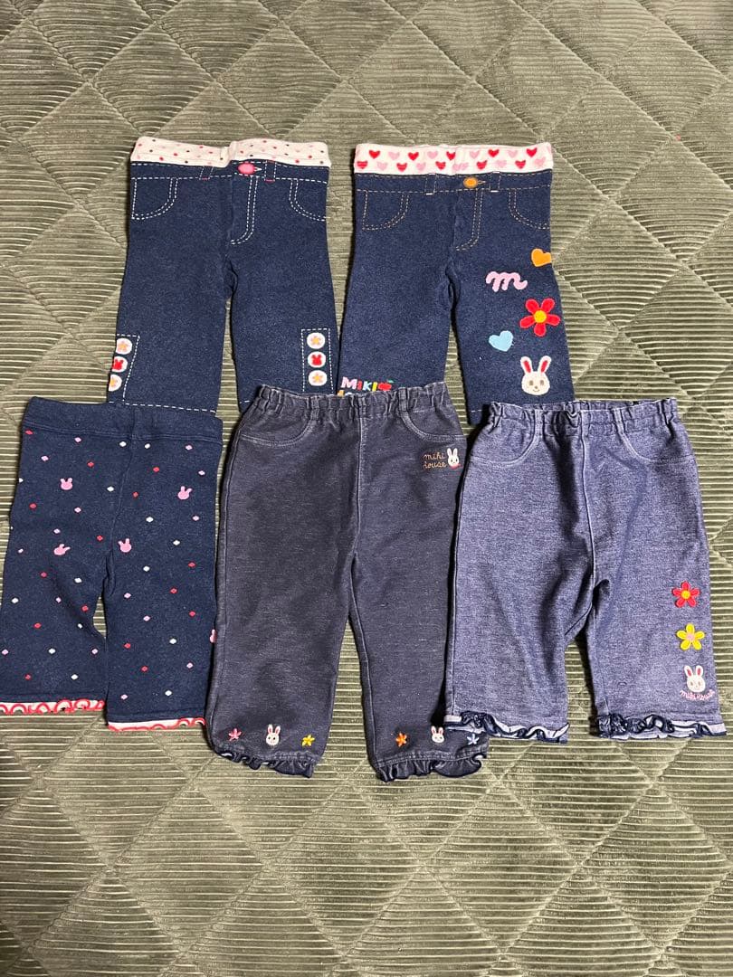 【美品】全部MIKIHOUSE・ミキハウス⭐️女の子まとめ売り80・90