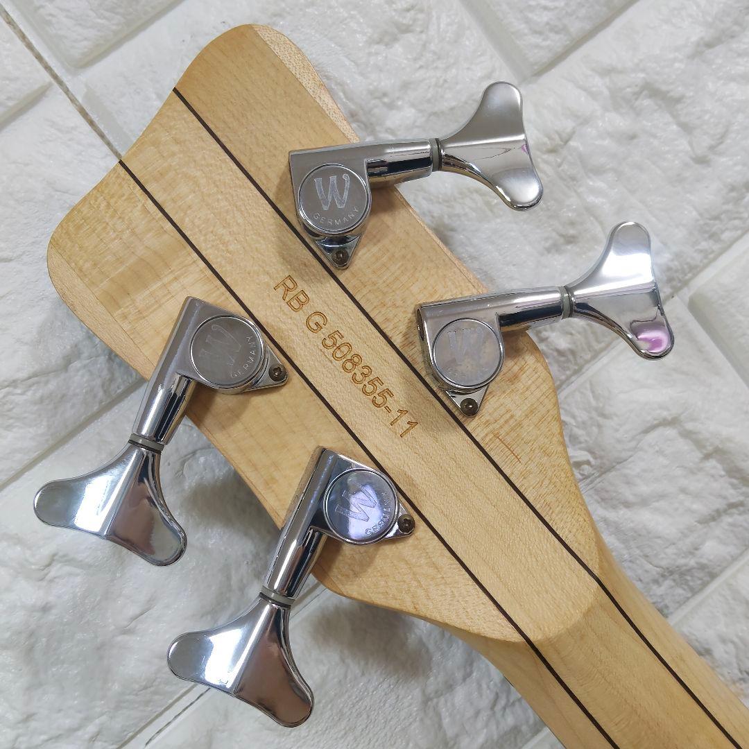 Warwick RockBass Streamer 4ST トランスルーセント青