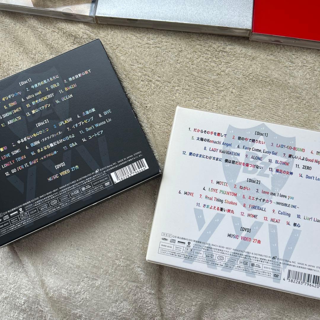 【限定値下げ】B’z シングル アルバム CDまとめ売り 初回限定盤