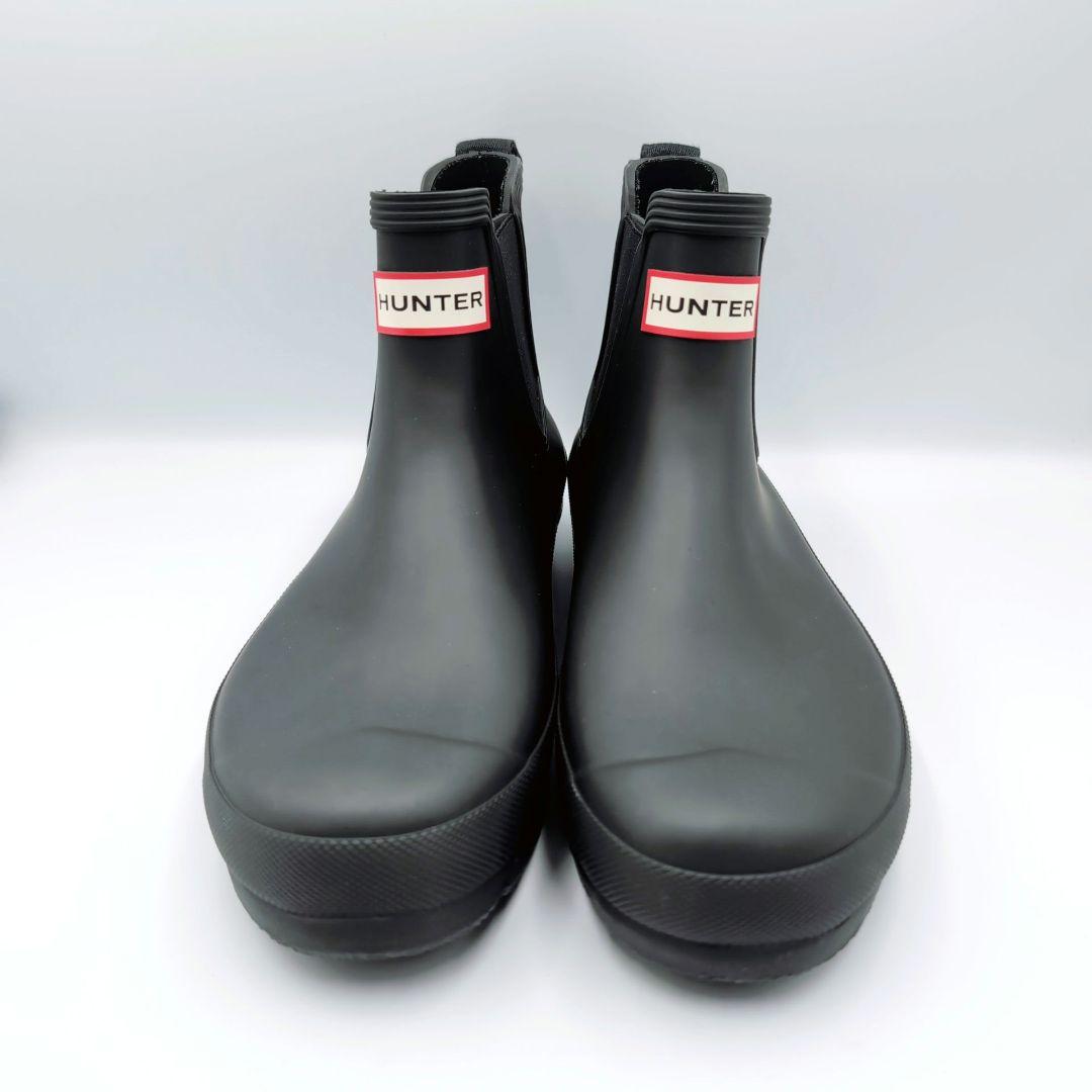 ✨️ほぼ新品✨️HUNTER　チェルシーブーツ　EU39 25cm　ブラック