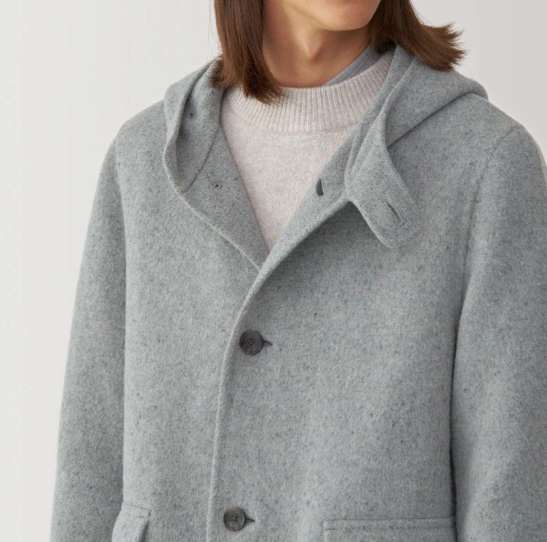 MUJI Labo無印良品 紳士 カシミヤ混ダッフルコート 美品