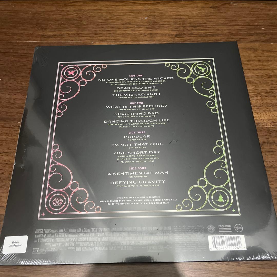 Ariana Grande Wicked ウィキッド　レコード アリアナ