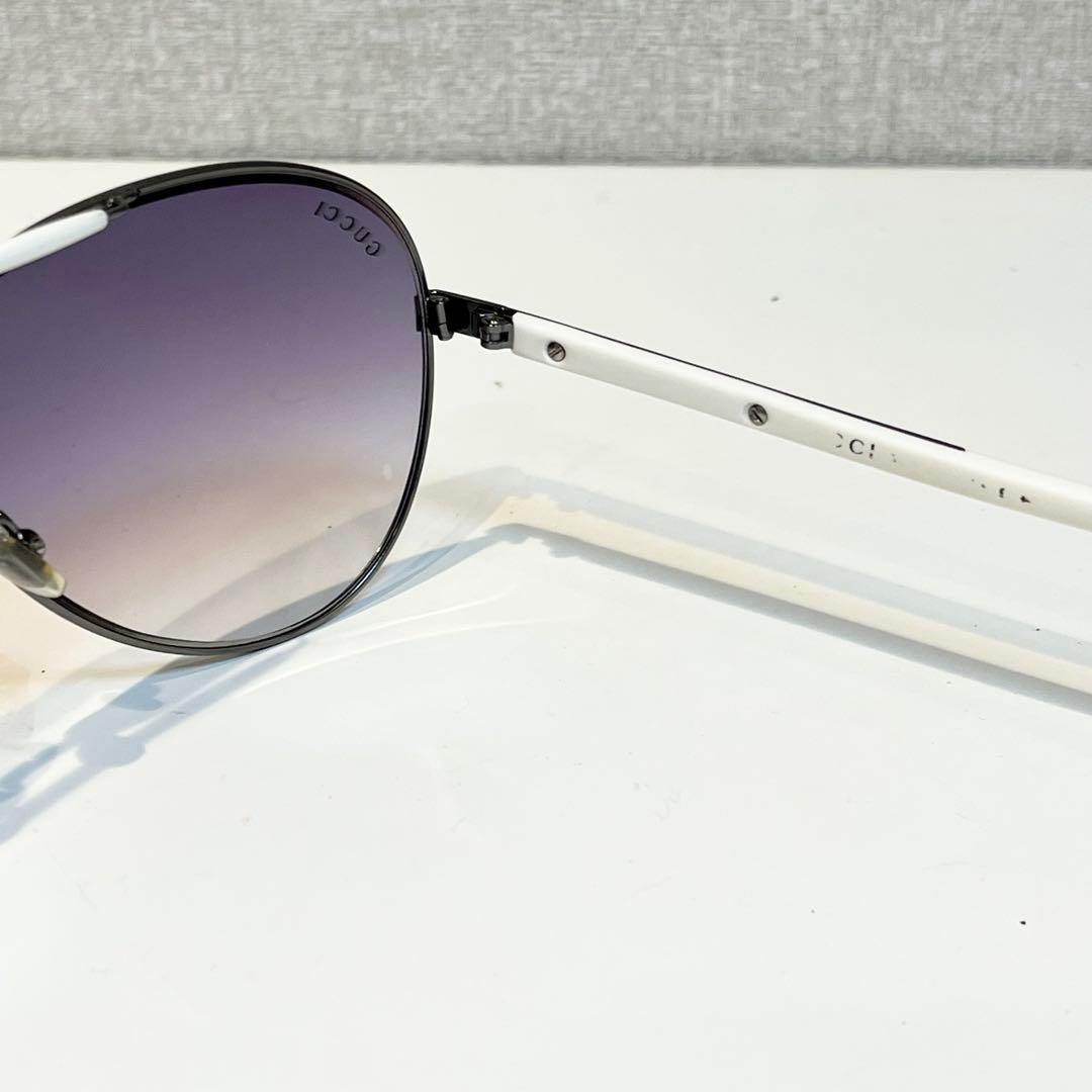 GUCCI グッチ シェリーライン サングラス ティアドロップ グラデーション