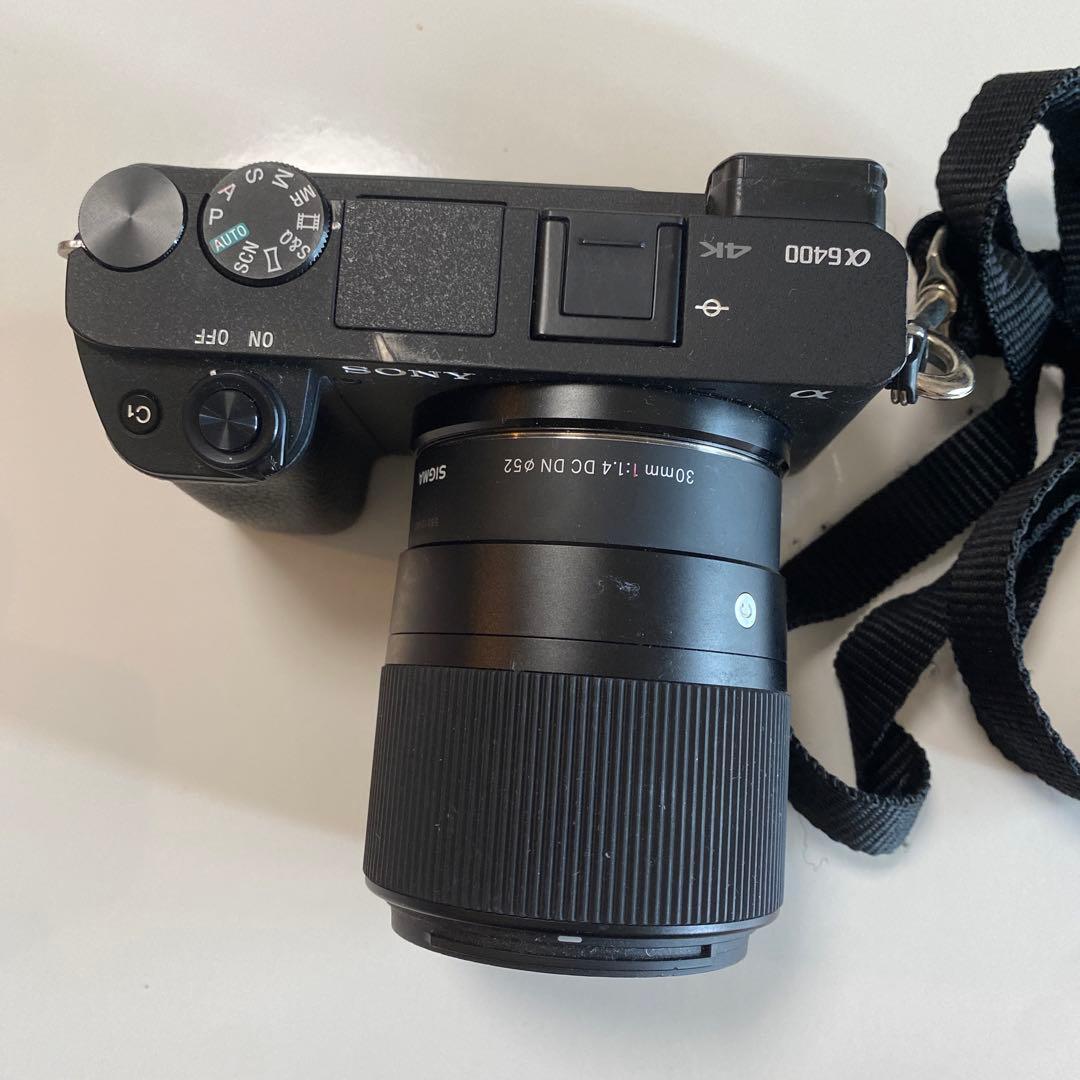 sony α6400本体とレンズ、バッテリー2個付き