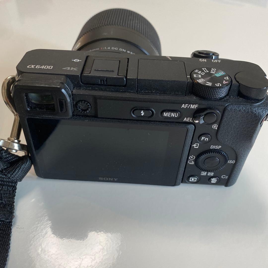 sony α6400本体とレンズ、バッテリー2個付き