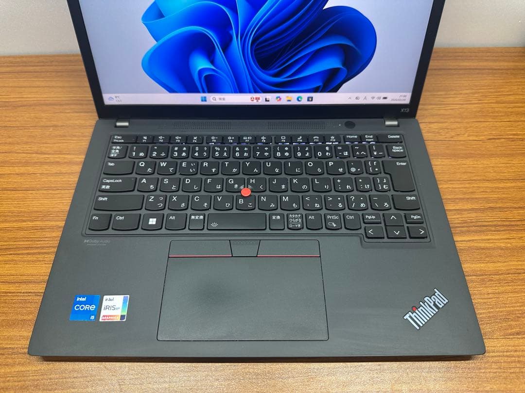 Windowsノート本体 Lenovo ThinkPad X13 gen3 i5-1235u 16/512